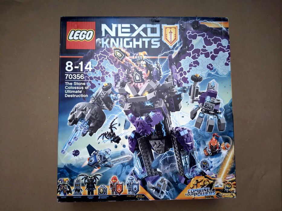 LEGO 70356 Nexo Knights - Niszczycielski Kamienny Kolos Wrocław Krzyki ...