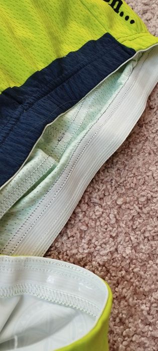 Strój kolarski koszulka spodenki komplet dla dziecka Questsport Bukovi