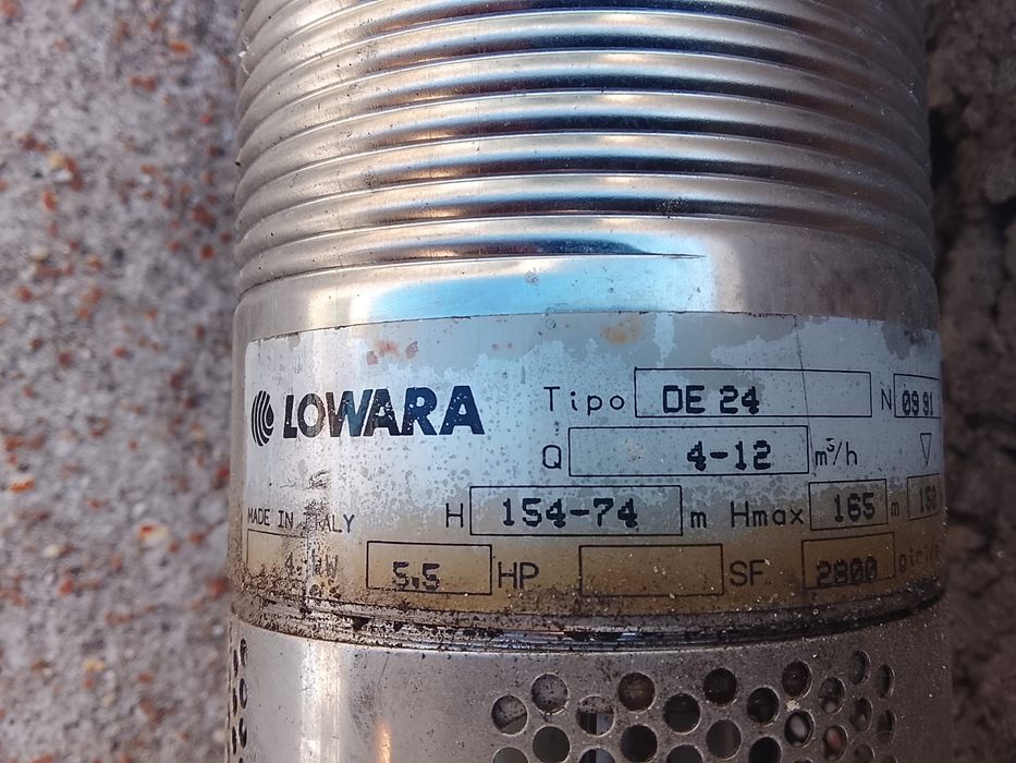 Motor e bomba submersivel nova