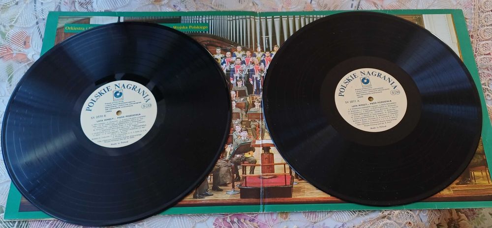 Dwupłytowy album plyt winylowych