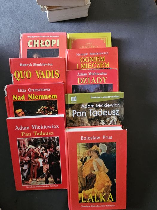 Lektury szkolne   obowiązkowe