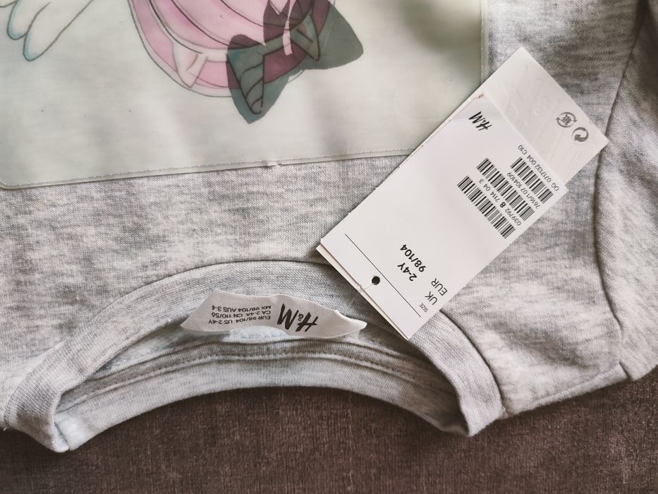 Світшот для дівчинки фірми H&M