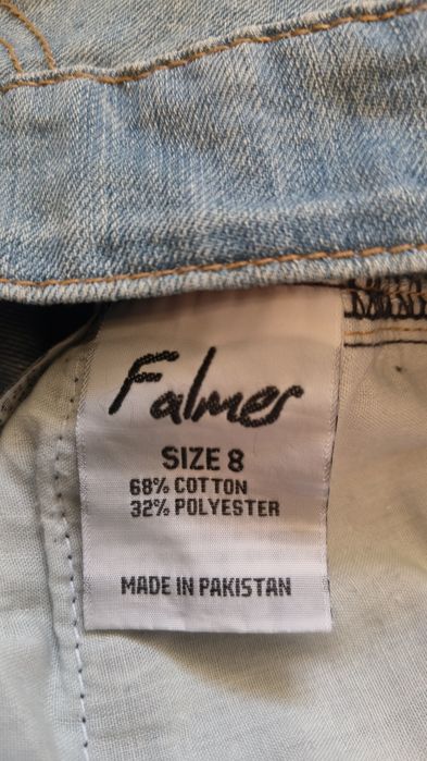 Jasne jeansy z przetarciami- Falmer