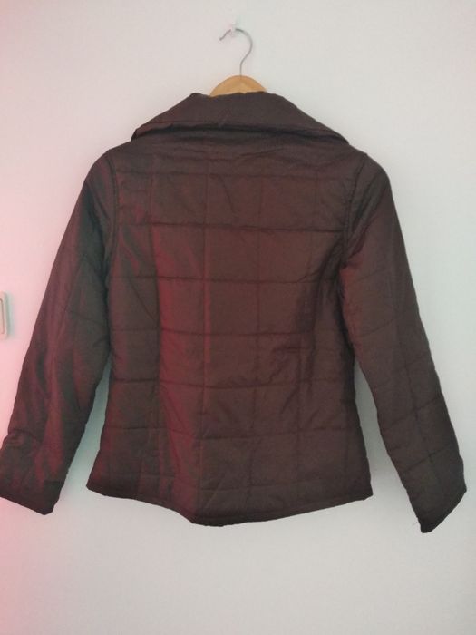 Kispo forrado cintado,castanho chocolate,encerado MO S/Novo Com portes