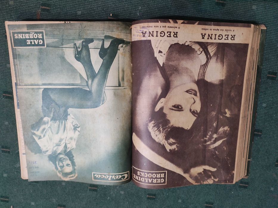 Carioca Revista Brasileira Cinema Arte Espetáculo Anos 40- 15 Números encadernados
