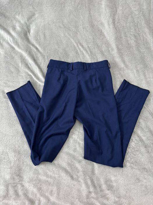 Granatowy garnitur komunijny slim (na 140 cm)