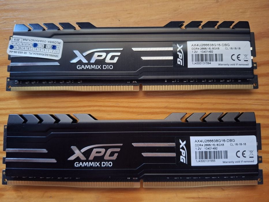 Pamięć RAM 16 GB ddr4 XPG gammix d10