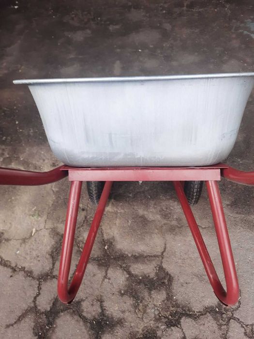 Тачка садова будівельна строительная двоколісна Krok-2 90л. ЛАТВИЯ