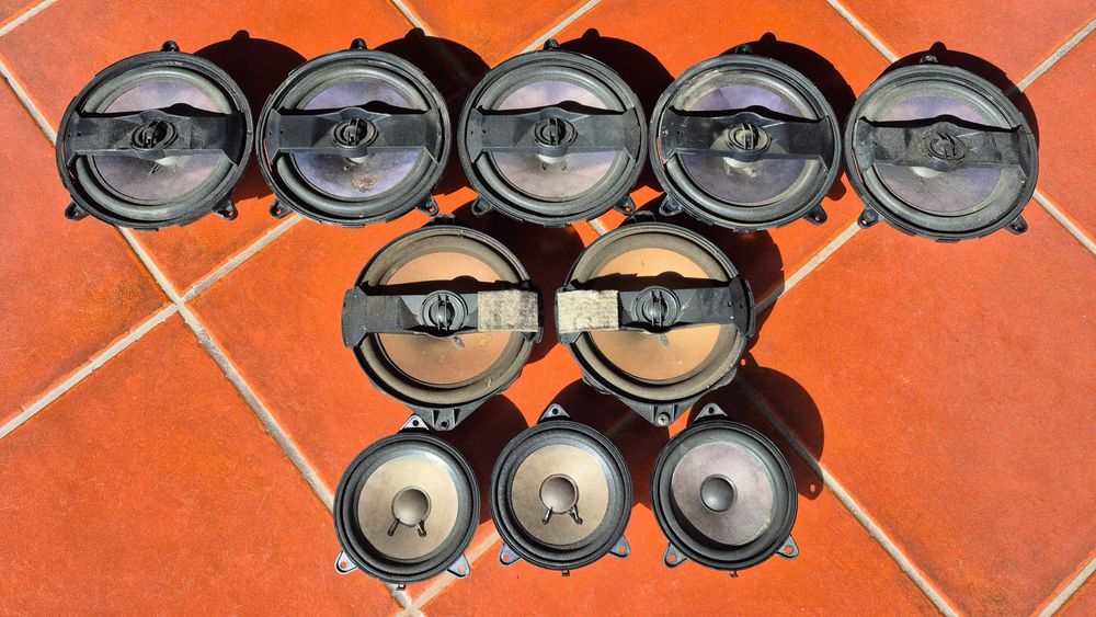 Colunas de Som Originais Audi A4 B5 A3 8L A6 C5 em Excelente Estado