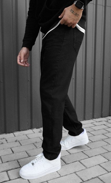 Джинси Staff 75 black slim