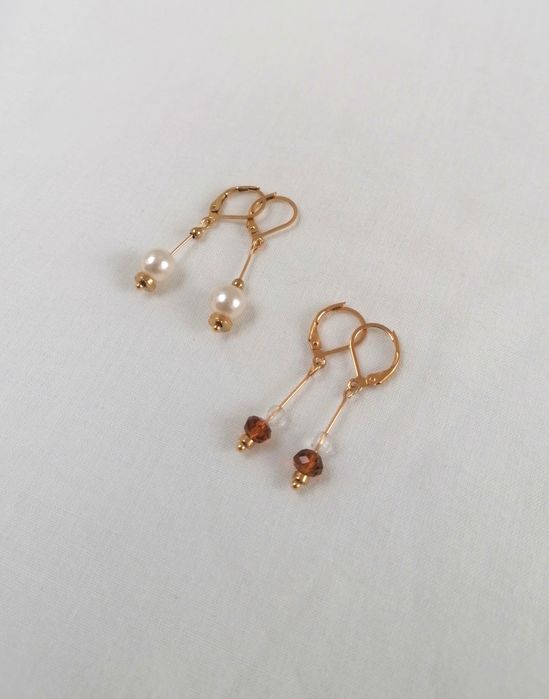 Pack 2 Pares de Brincos Dourados