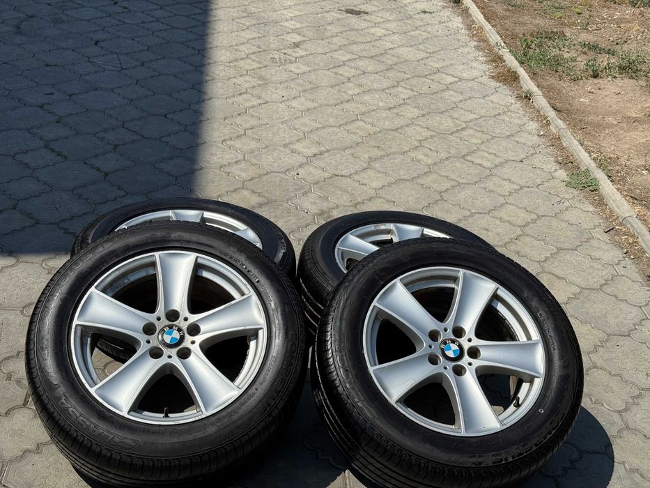 Диски c резиной BMW 255.55.18 2023р на Bmw е53,е70. T5