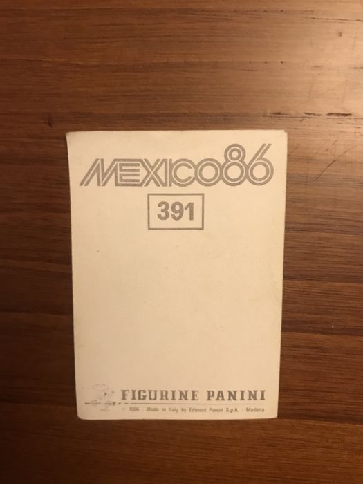 Cromo - Andre - Mexico 86