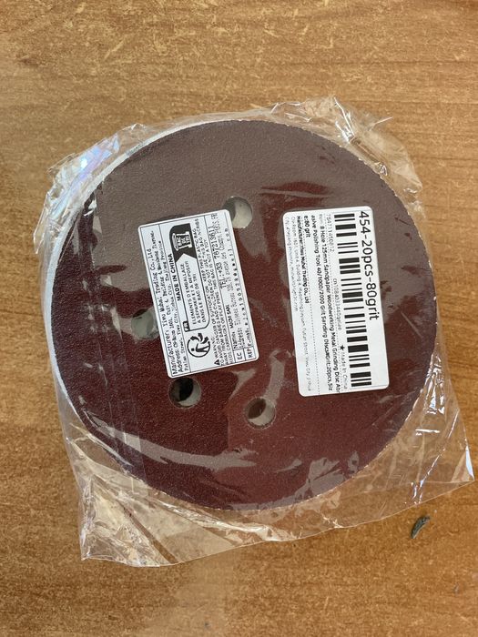 Наждачка шліфувальная бумага шлифовальные круги на липучке Сантехніка