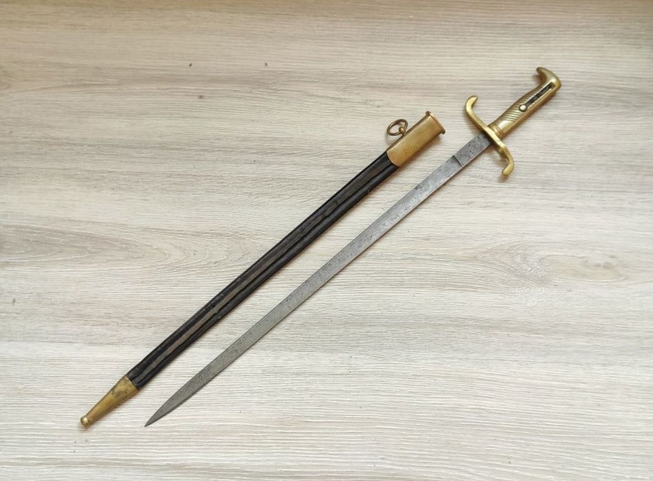 Штык багнет WKC 1871 года к пехотной винтовке системы Маузера