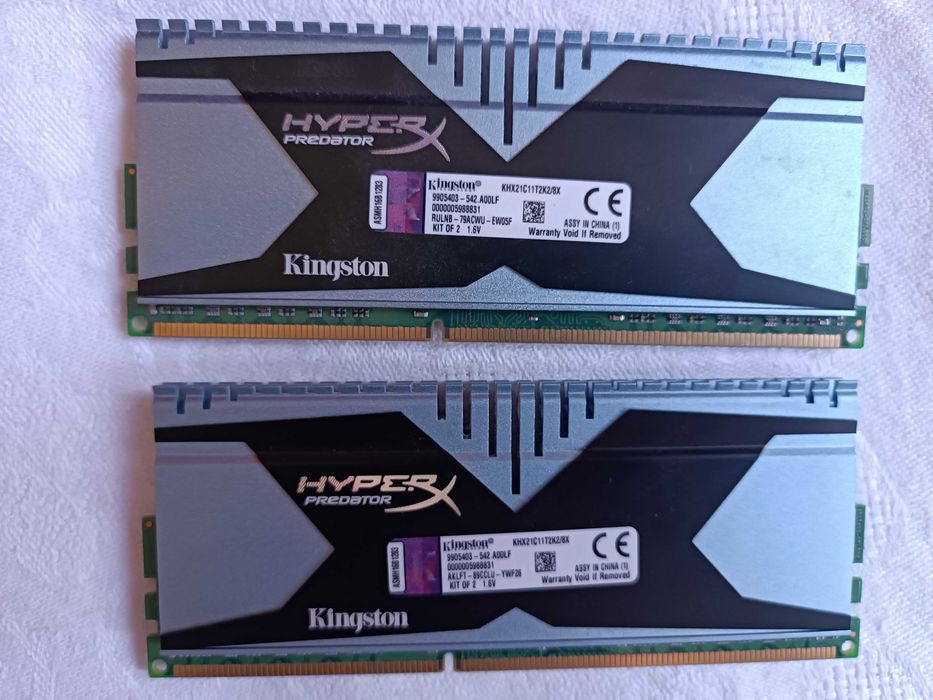 HyperX 16GB DDR3 2133MHz Predator Gaming RAM (2x8GB) — топ память для геймеров, высокая частота, буст системы