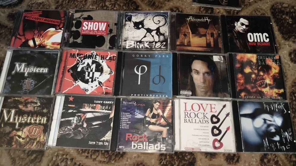 Диски сд, мп3  Рок