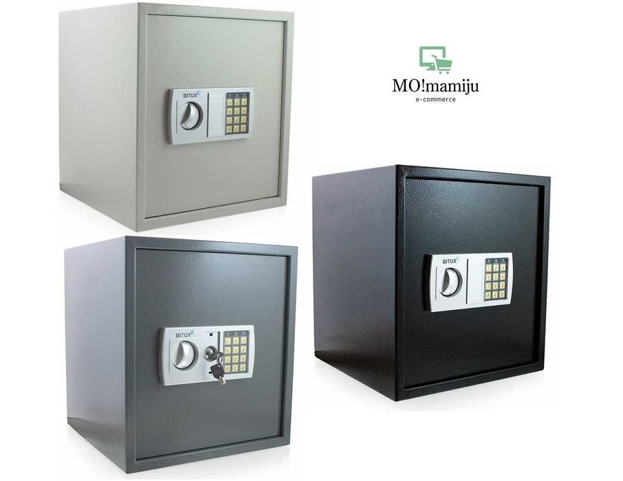 SEJF ŚRENI Domowy / Biurowy na szyfr elektroniczny 3 kolory