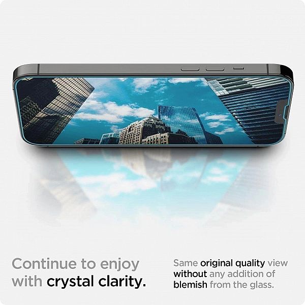 Szkło hartowane Spigen Glas.tR EZ Fit na iPhone 13 / 13 Pro / 14