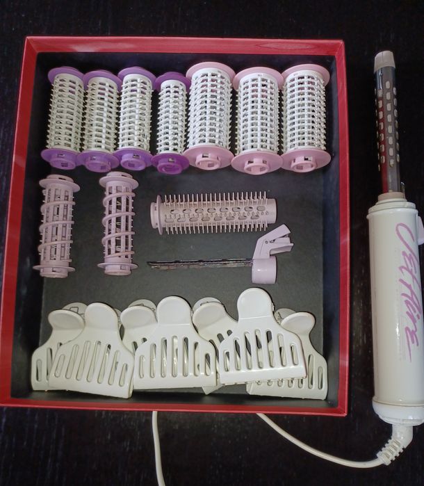 Escova jet aire com rolos