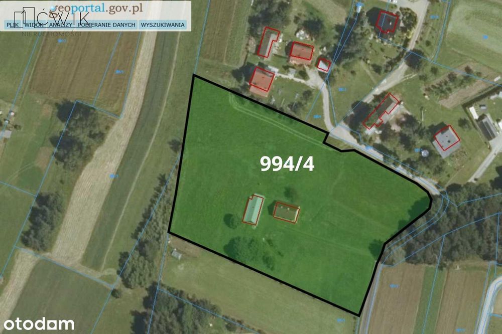 Działki budowlane w spokojnej okolicy - 10 km od Brzeska