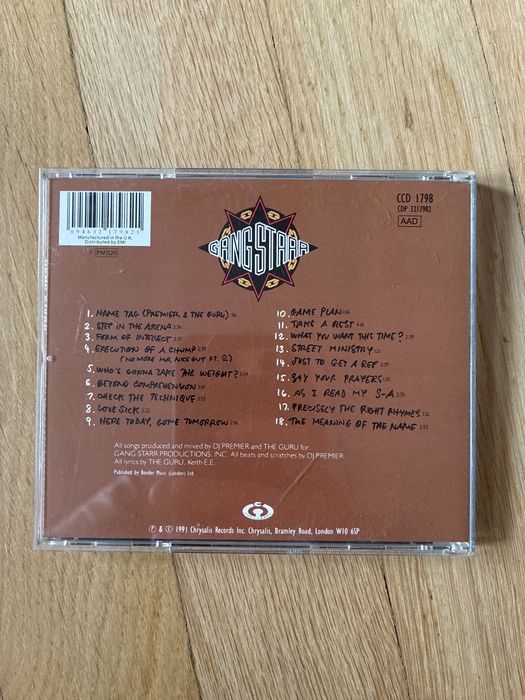 gang starr step in the arena