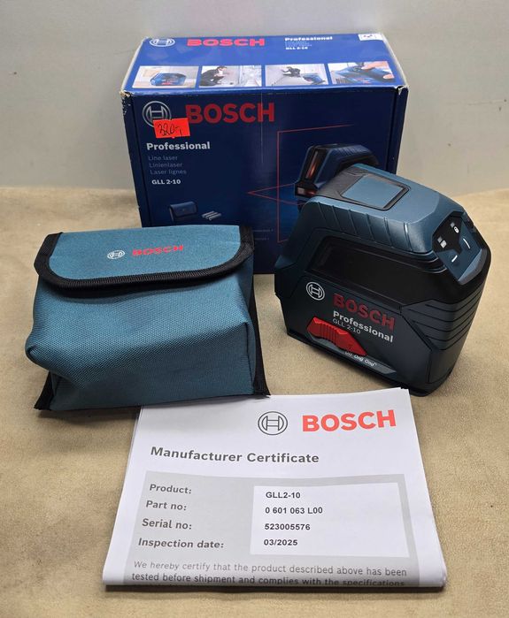 Laser krzyżowy BOSCH Professional GLL 2-10 0601063L00