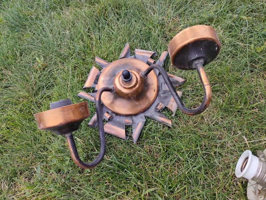 Klosze lampy PRL kinkiet