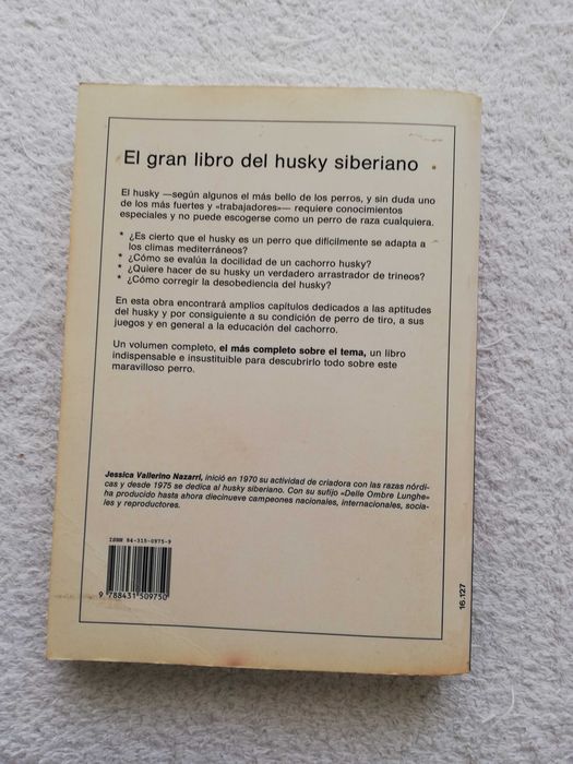 Livro do  Husky Siberiano