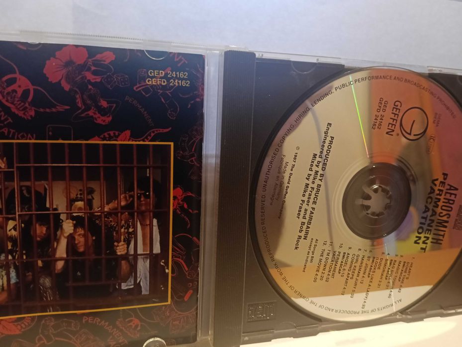 cd Aerosmith - Permanent vacation
