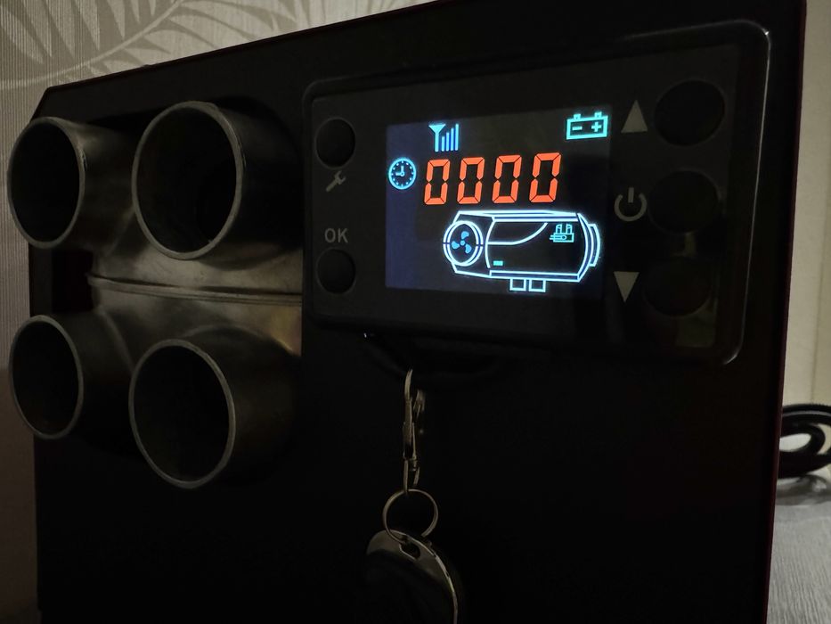 8кВт‼️автономний переносой обігрівач дизельний Вебасто в машину дом