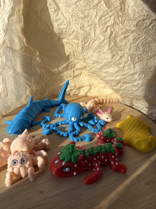 Іграшки які рухаються  3д друк