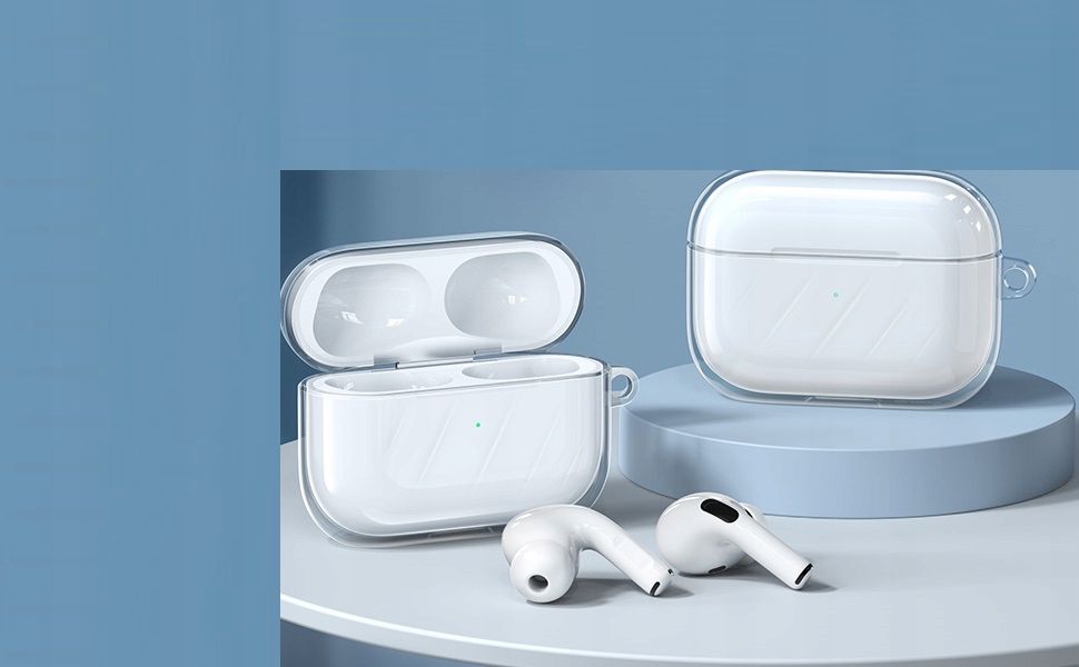 esr etui do airpods pro przezroczyste