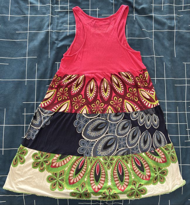 Vestido 13-14 anos da desigual, com design florado