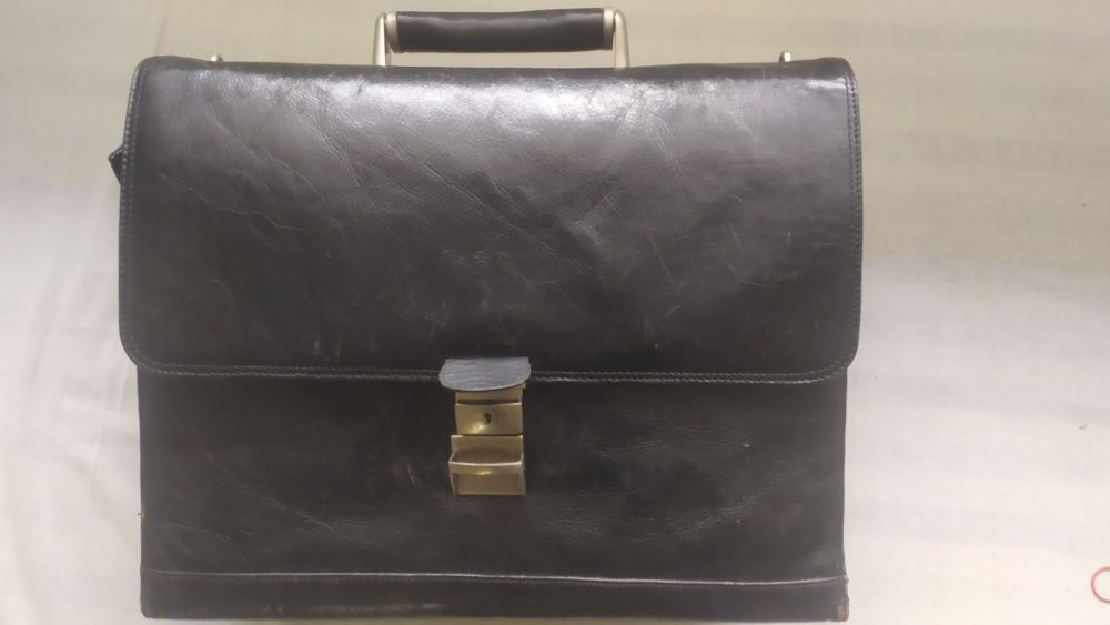 Teczka męska skórzana