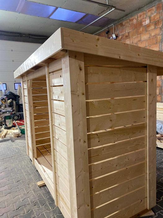 składzik na drewno 266x100x200 PRODUCENT WoodStuff