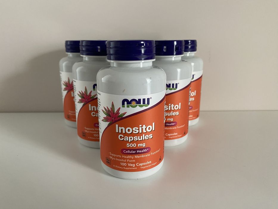 NOW Foods, інозитол, инозитол 500 мг, 100 вегетаріанських капсул