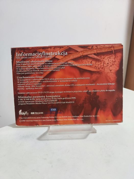 Ogniem i mieczem VCD