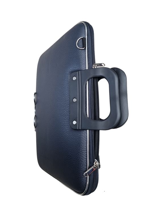 Torba aktówka na laptop 15,6 cali granatowa