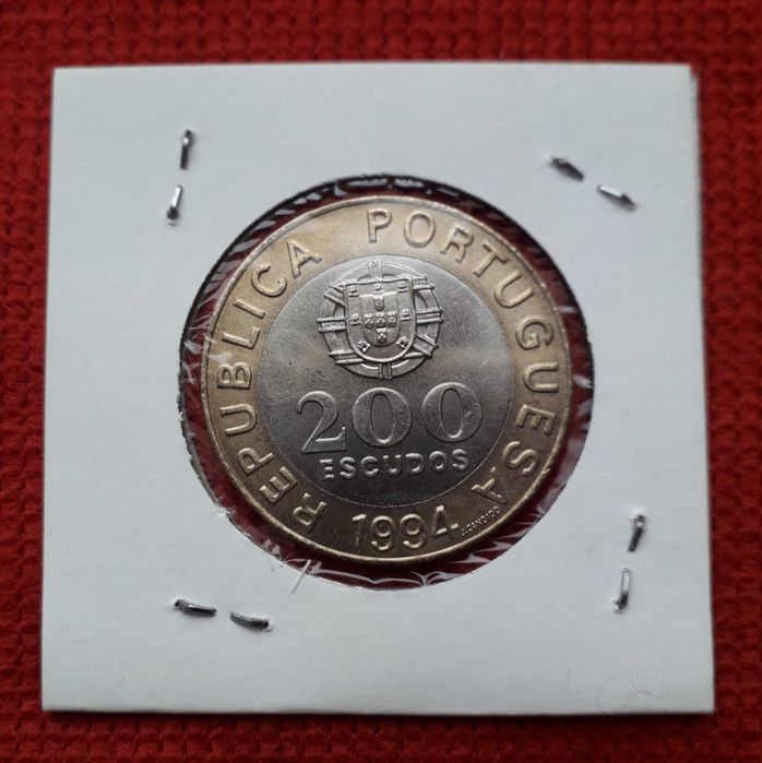 Moedas 200 Escudos Comemorativas 1994, 1995, 1996, 1998  - Soberbas !!!