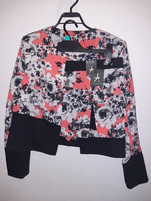 Garnitur damski marynarka szorty spodenki spódnico-spodnie Atmoshere M