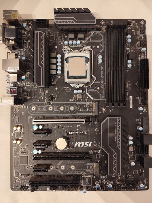 Motherboard + processador + cooler