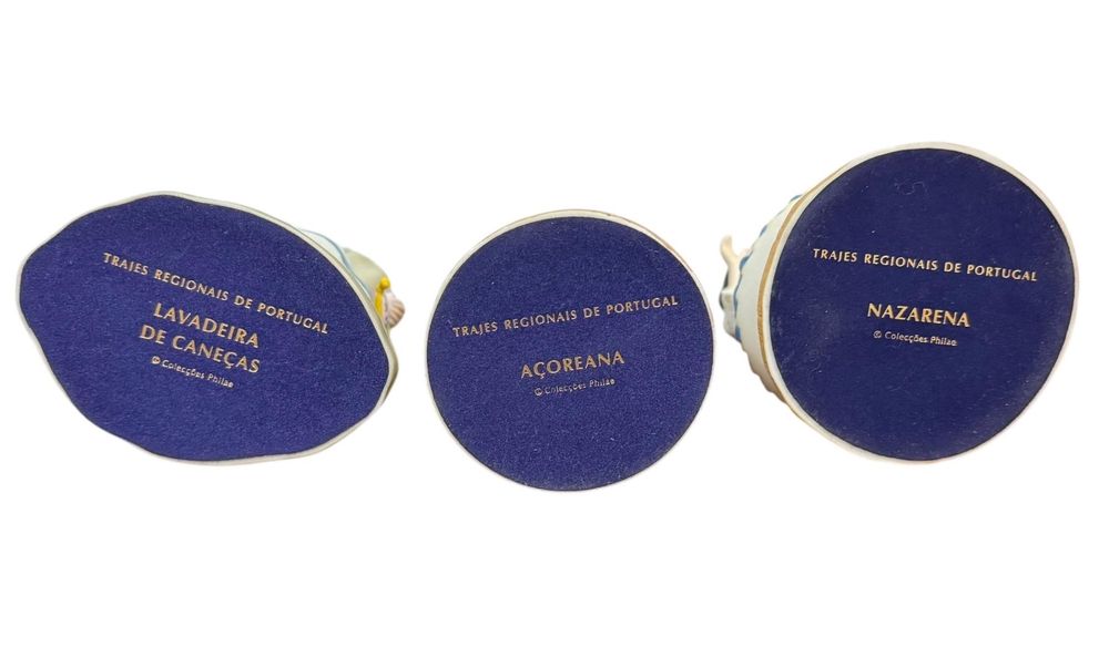 Trajes Regionais - 9 Esculturas Colecção Philae