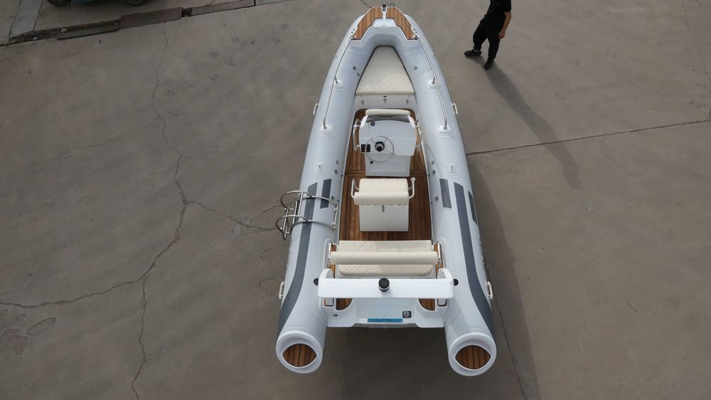 Motorówka, Hypeboat, Łódź, Wędkarska - MS-RIB’s R520B Hypalon