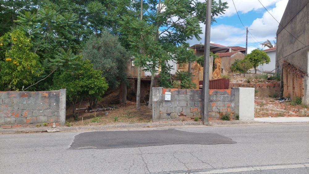 Terreno com casa em ruinas