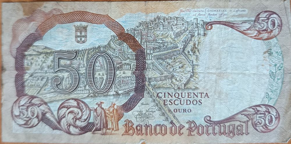 Notas antigas Portugal