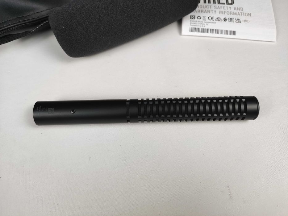 Microfone Shure VP82 Shotgun Novo