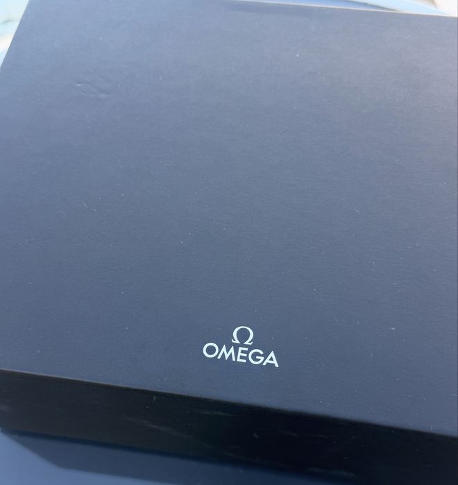 Caixa Original Omega Speedmaster Professional + Estojo Viagem + Manual + Certificado (Completa)