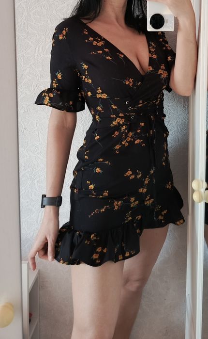 Сукня С платье в квіти