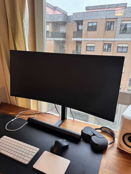 Monitor Curvo HUAWEI MateView GT 34” Ultrawide 165Hz – Impecável